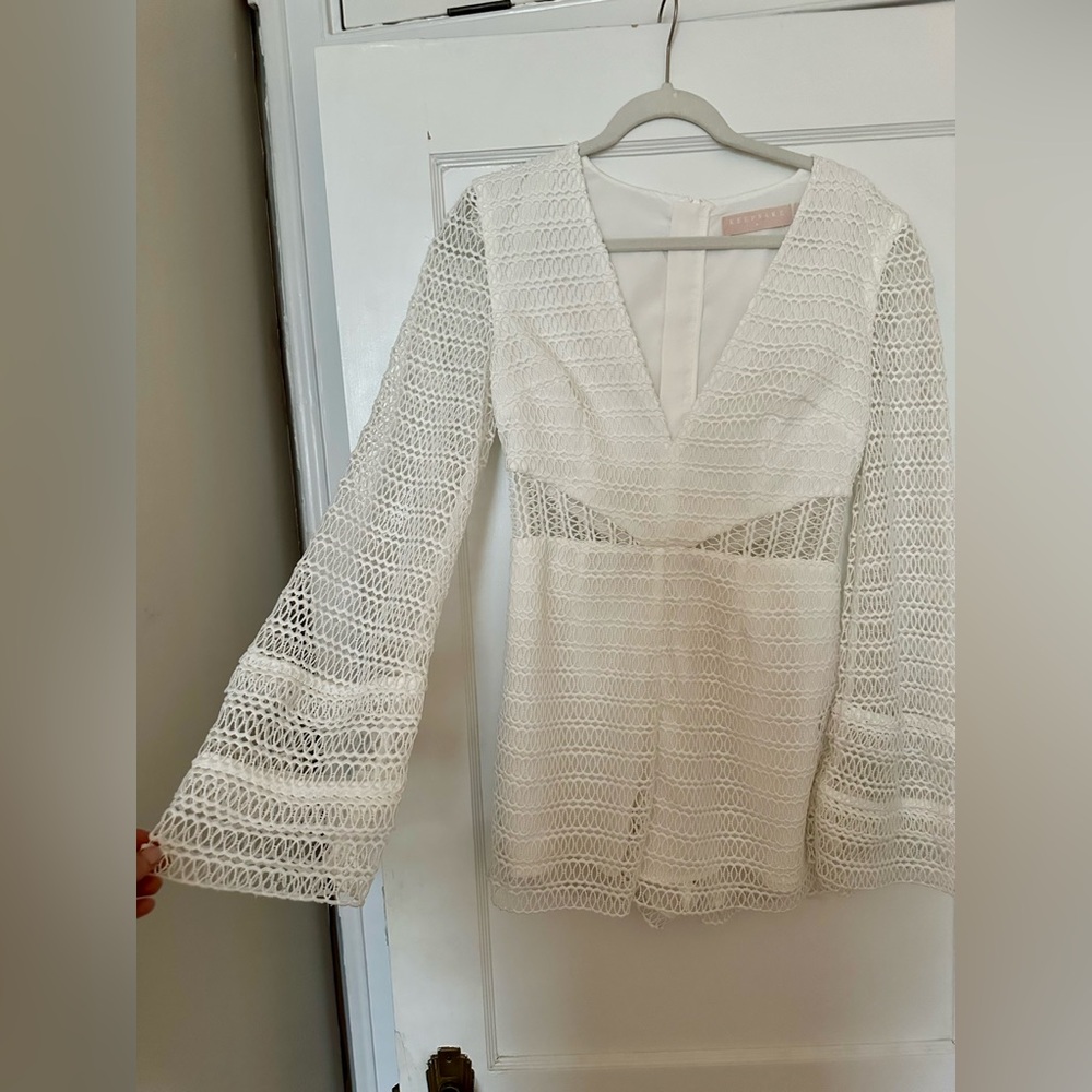 Keepsake White Romper - Picture 4 of 6